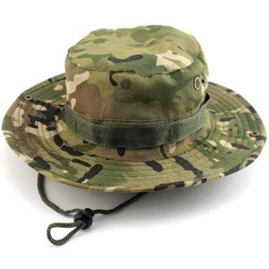 Pánský taktický klobouk BOONIE, Moro barva, materiál polyester a bavlna, univerzální velikost 55-59 cm