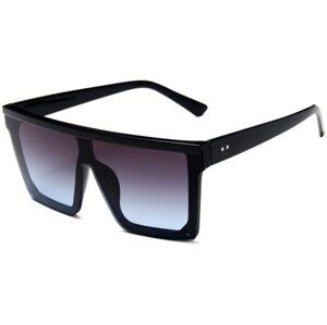Dámské Oversize Sluneční Brýle, Čtvercové, Plastový Rám, UV400 Filtr