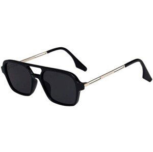 Módní čtvercové sluneční brýle pro ženy, plast, UV400 filtr, 136 mm