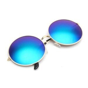Unisex Brýle Lenon ve Stylu Zrcadlových, Kovové Obroučky, Ochrana UV 400 kat. 3
