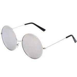 Unisex Brýle Lenonki ve Stylu Klasických, Zrcadlové Čočky, Ochrana UV 400 kat. 3, Kovové Obroučky