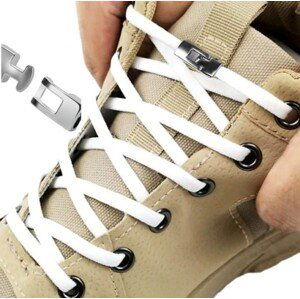 Camerazar Rozvázané elastické gumové tkaničky do bot s háčkem
