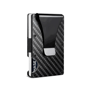 Camerazar Pánské mini kovové peněženkové pouzdro na karty černé barvy