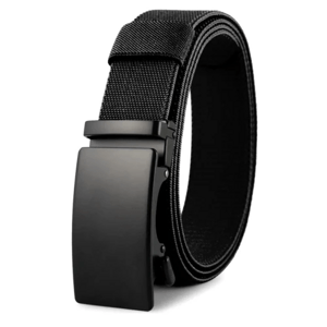 Camerazar Pánský elastický pásek s automatickou přezkou na kalhoty černý