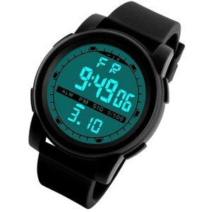 Binární hodinky s LED displejem FORMULA F1, 6 barev, plastový obal, akrylové sklíčko
