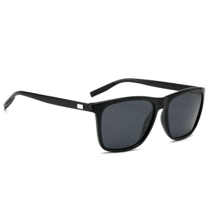 Camerazar Univerzální pánské polarizační brýle v nerdovském stylu, černé, s UV ochranou