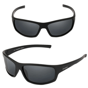 Camerazar Polarizační pánské brýle na řízení, černé, univerzální, sportovní design