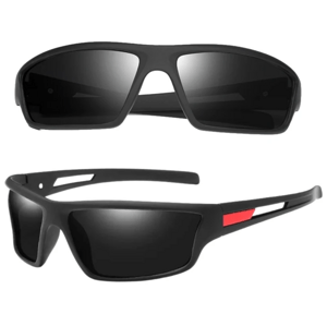 Camerazar Univerzální lehké polarizační brýle pro řízení, sportovní outdoorové, černé