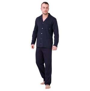 Pánské pyžamo Roger 576 HOTBERG modrá tmavá XL