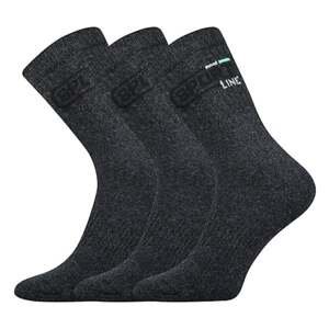 Ponožky SPOT 3pack tmavě šedá 35-38 (23-25)