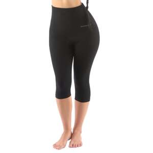 Dámské Capri legíny s vysokým pasem sportovní GINA 95038P černá M/L