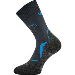Dvouvrstvé termo ponožky VoXX DUALIX tmavě šedá 35-38 (23-25)