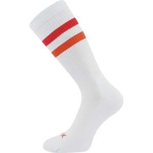 Ponožky VoXX RETRAN bílá-červená 39-42 (26-28)