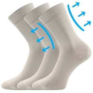 Ponožky Lonka DRMEDIK světle šedá 43-46 (29-31)