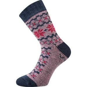 Ponožky VoXX TRONDELAG starorůžová 35-38 (23-25)