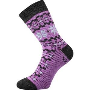 Ponožky VoXX TRONDELAG fialová 39-42 (26-28)