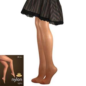 Punčochové kalhoty NYLON TIGHTS 20 DEN opal M/164-170/108