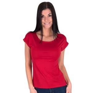Dámské tričko Kiti Limited BABELL červená tmavá XL