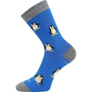 Dětské ponožky VoXX PENGUINIK modrá 35-38 (23-25)