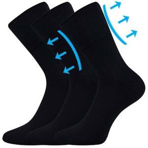 Zdravotní ponožky FINEGO tmavě modrá 35-38 (23-25)