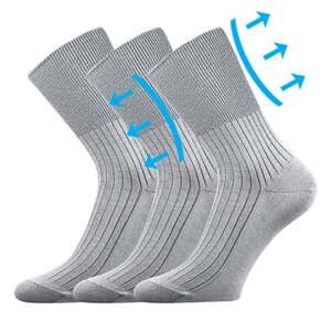 Zdravotní ponožky světle šedá 41-42 (27-28)