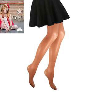 Dívčí punčochové kalhoty GIRL NYLON TIGHTS 20 DEN beige 146-152