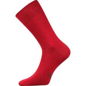 Barevné společenské ponožky Lonka DECOLOR vínová 43-46 (29-31)