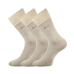Společenské ponožky Lonka DESILVE béžová 47-50 (32-34)