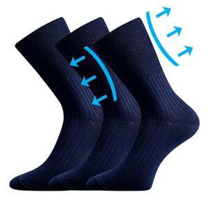 Zdravotní ponožky tmavě modrá 41-42 (27-28)
