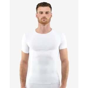 Pánské tričko s krátkým rukávem eco BAMBOO GINO 58006P bílá S/M