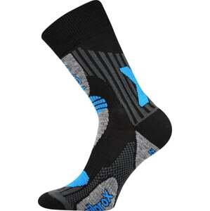 Teplé ponožky VoXX VISION černá-modrá 35-38 (23-25)