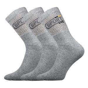 Ponožky SPOT 3pack světle šedá 39-42 (26-28)