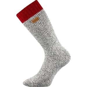 Nejteplejší termo ponožky VoXX HAUMEA tmavě červená 39-42 (26-28)