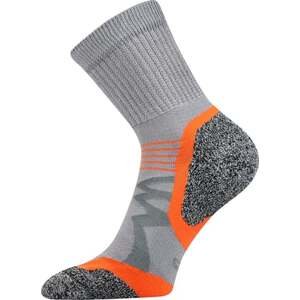 Tenisové ponožky VoXX SIMPLEX světle šedá 43-46 (29-31)