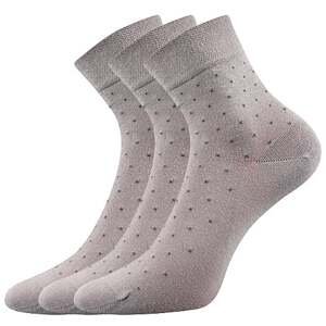 Ponožky LONKA FIONA světle šedá 39-42 (26-28)