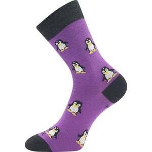 Dámské ponožky VoXX SNĚŽENKA fialová 39-42 (26-28)