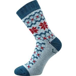 Ponožky VoXX TRONDELAG azurová 39-42 (26-28)