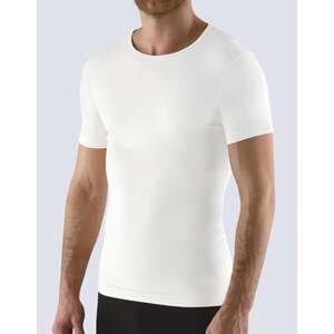 Pánské tričko s krátkým rukávem GINO 58009P bílá S/M