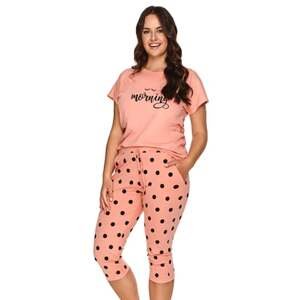 Dámské nadměrné pyžamo Rada 2695/1 TARO růžová (pink) XXL