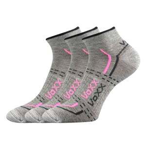 Ponožky VoXX REX 11 světle šedá-růžová 35-38 (23-25)