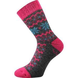 Ponožky VoXX TRONDELAG tmavě šedá melé 35-38 (23-25)