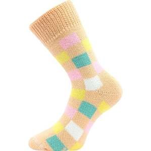 Spací ponožky - KOSTKY kostky 03 39-42 (26-28)
