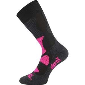 Termo ponožky VoXX ETREX černo-růžová 35-38 (23-25)