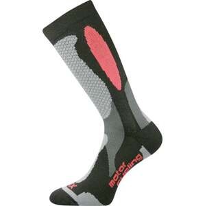 Ponožky VoXX ENGINE černo-červená 39-42 (26-28)