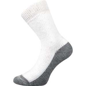 Spací ponožky bílá 39-42 (26-28)
