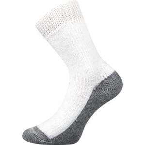 Spací ponožky bílá 43-46 (29-31)