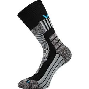 Teplé ponožky VoXX EGOIST černá-modrá 35-38 (23-25)