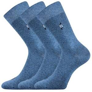 Společenské ponožky DESPOK jeans melé 47-50 (32-34)
