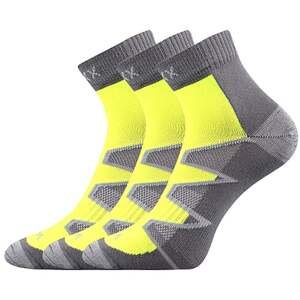 Ponožky MONSA světle šedá-žlutá 39-42 (26-28)