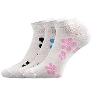 Ponožky Piki 18 mix bílá 35-38 (23-25)